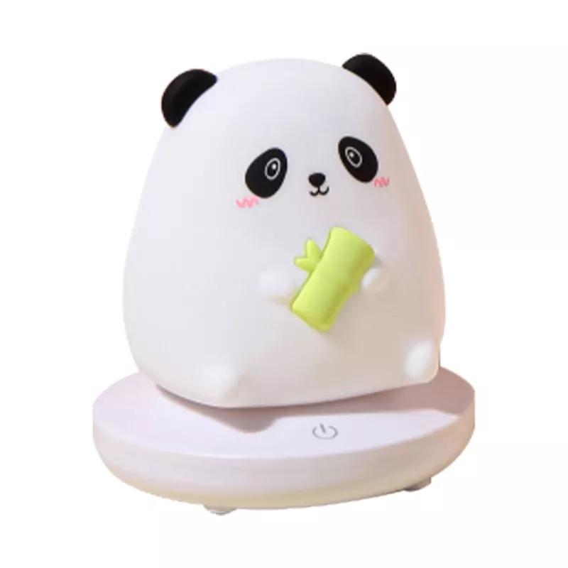 Veilleuse LED en silicone panda