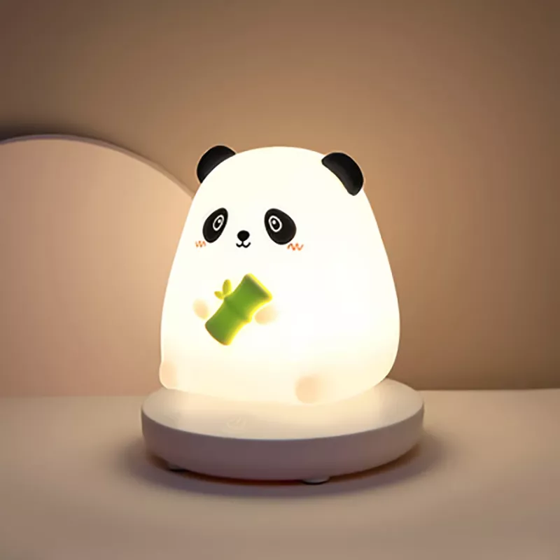 Veilleuse LED en silicone panda