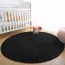 Tapis enfant rond moelleux