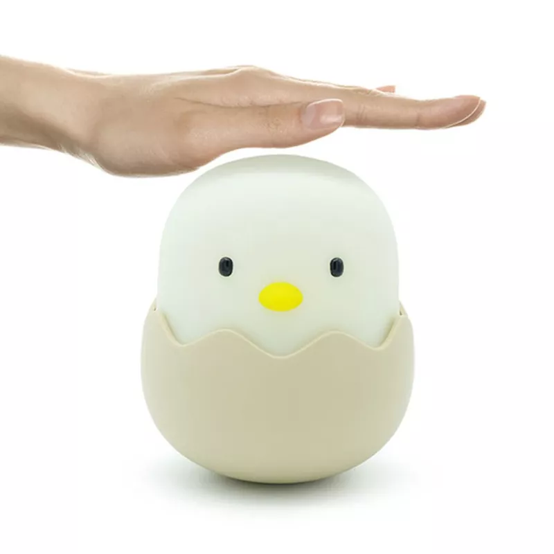 Veilleuse LED tactile en silicone pour chambre d'enfant