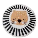 Tapis enfant en forme de lion