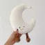 Coussin enfant en peluche décoratif petite lune