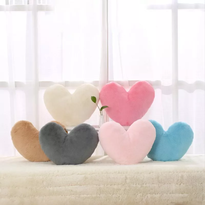 Coussin enfant en forme de cœur