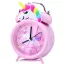 Réveil enfant double cloche licorne 