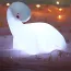 Veilleuses LED en forme de petit dinosaure mignon