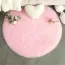 Tapis enfant rond tout doux