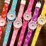 Montre enfant avec impression papillon
