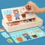 Puzzle enfant en bois animaux à habiller