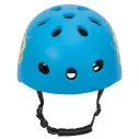 Casque de vélo enfant à motif graffiti et boucle ajustable