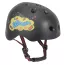 Casque de vélo enfant à motif graffiti et boucle ajustable