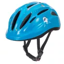 Casque de vélo enfant bleu à motif marin