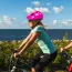 Casque de vélo enfant en PVC à motif étoiles et nuages