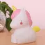 Veilleuse LED en forme de licorne en plastique vinyle