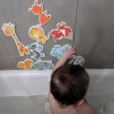 Jouet de bain autocollant en forme d'animaux différents
