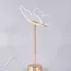 Lampes de chevet enfant LED papillon rétro doré
