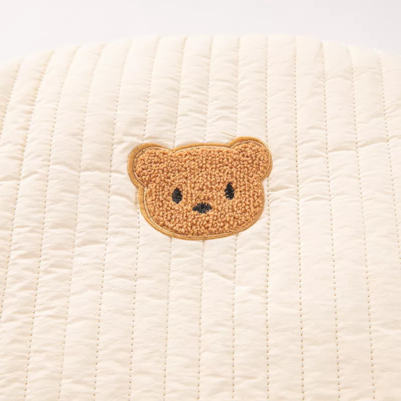 Tapis d'éveil rond en polymère avec des dessins d'ours