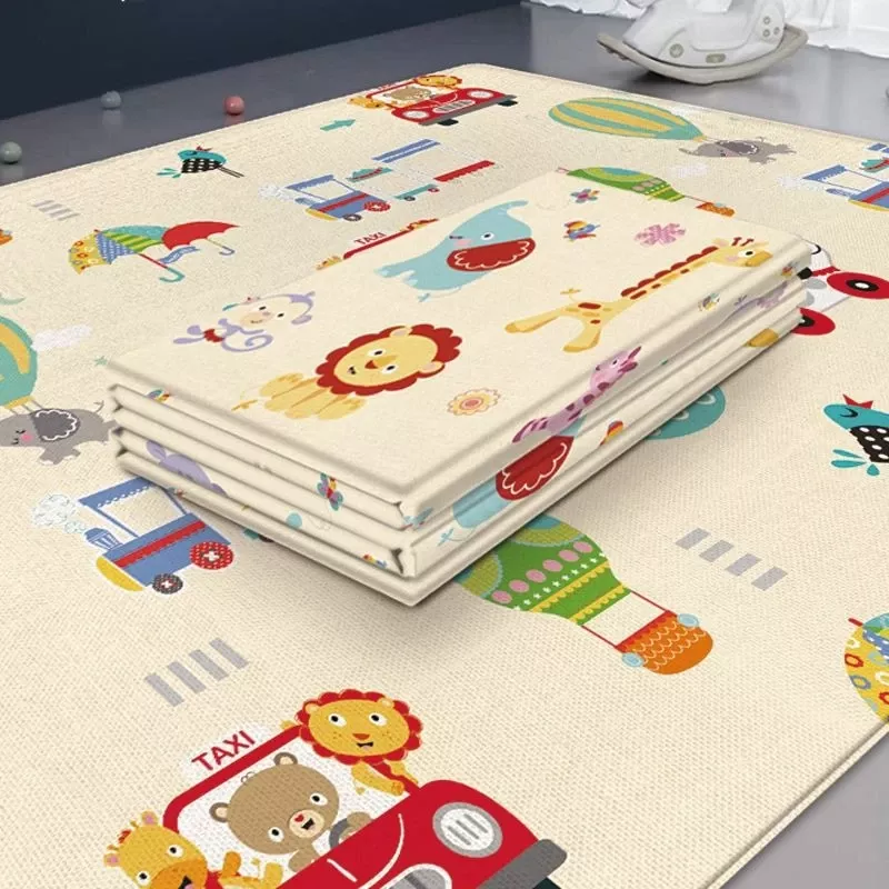 Tapis d'éveil imperméable et pliable en mousse