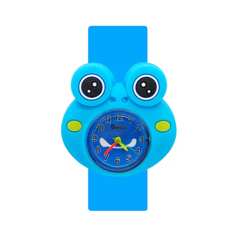 Montre enfant grenouille bleue 