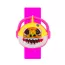 Montre enfant rose avec cadrant baby shark jaune