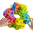 Jeu de construction cubes colorés 