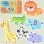 Puzzle enfant animaux sauvages 