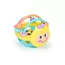 Hochet bébé balle colorée souriant 