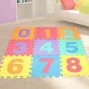 Tapis d'éveil puzzle en mousse avec chiffres colorés