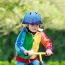 Casque vélo enfant rond avec aération 
