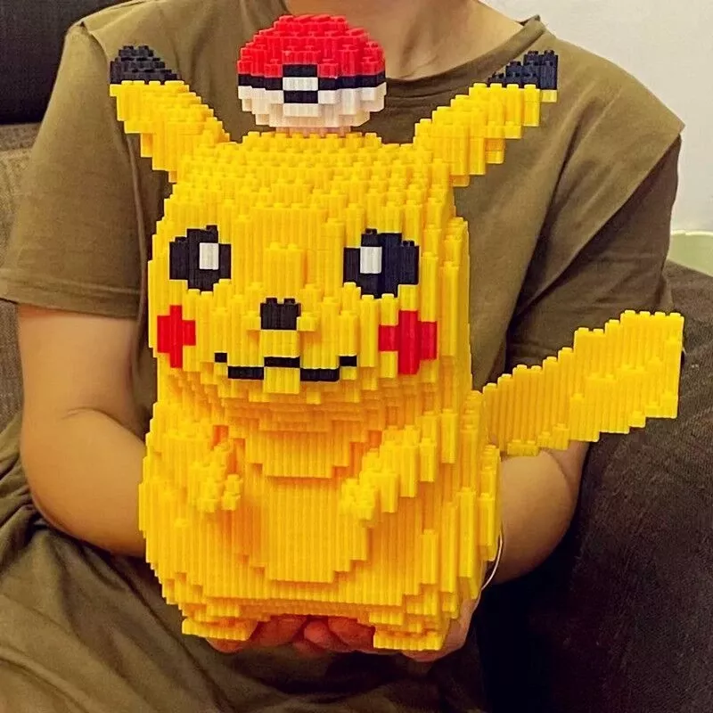 Jeu de construction figurine Pikachu