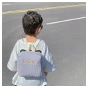 Sac à dos mignon violet à motifs petits ours