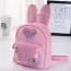Sac à dos lapin rose à paillettes 