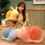 Peluche douce en forme d'escargot
