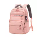 Cartable à la mode multi poche rose 