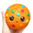 Squishy anti-stress en forme de biscuit au chocolat 