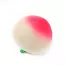Squishy apaisant en forme de pêche blanche