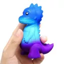 Squishy réconfortant en forme de dinosaure multicolore