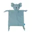 Doudou en mousseline koala bleu