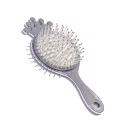 Brosse à cheveux à motif de couronne mignon