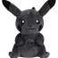 Peluche douce noir foncé de Pikachu