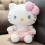 Peluche blanche Hello Kitty mignonne