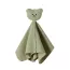 Doudou plat en gaze de coton ourson