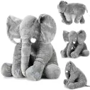 Peluche oreiller éléphant charmant