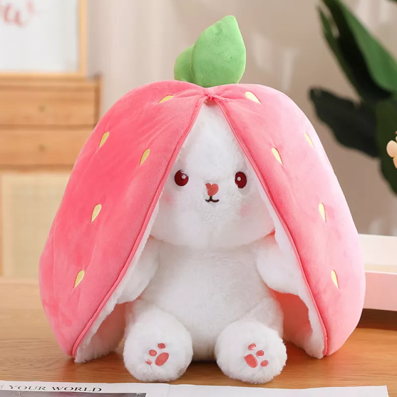 Peluche lapin mignon