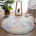 Tapis enfant rond tout doux